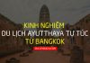 kinh nghiệm du lịch ayutthaya