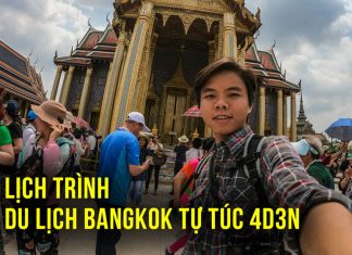 lịch trình du lịch bangkok tự túc
