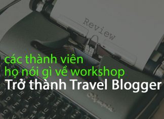 review workshop trở thành travel blogger